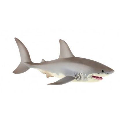 Žralok bílý zooted plast 17cm 