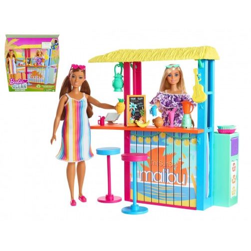 Barbie Love ocean - plážový bar s doplňky plast 