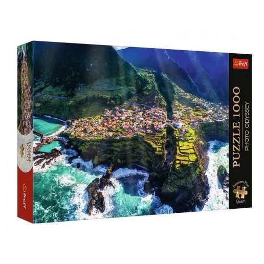 Puzzle Premium Plus - Photo Odyssey: Ostrov Madeira, Portugalsko 1000 dílků 