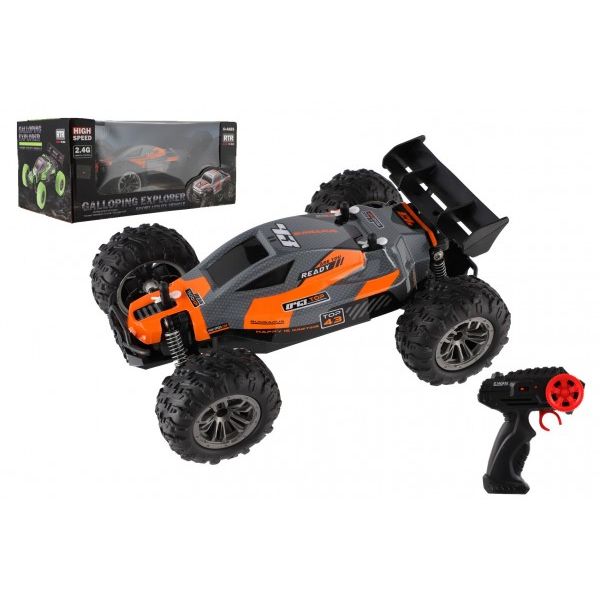 Auto RC Buggy rychlostní 2,4GHz 25 cm oranžové 