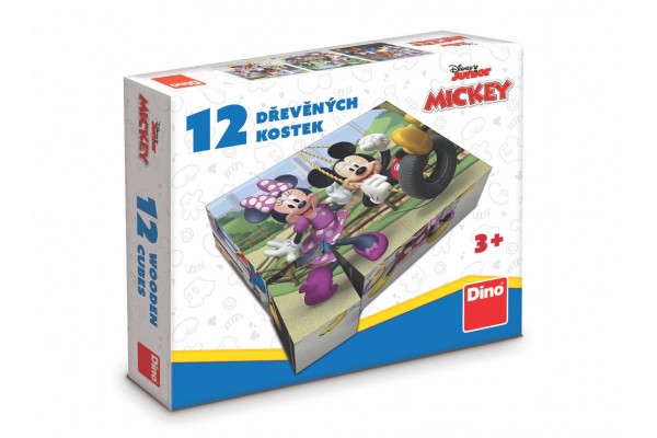 Kostky kubus Mickey a Minnie Disney