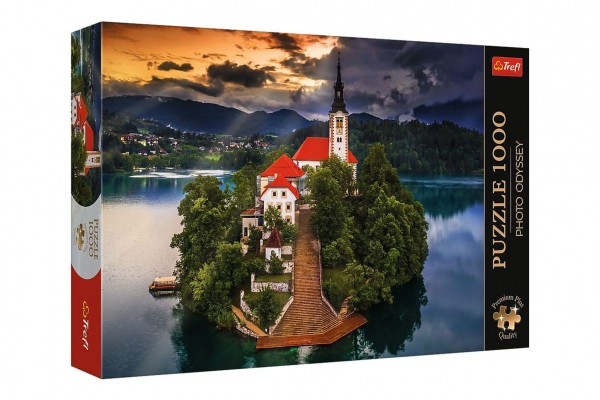 Puzzle Premium Plus - Photo Odyssey:Jezero Bled, Slovinsko