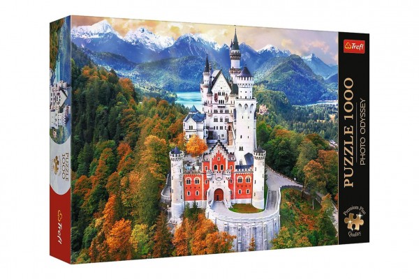 Puzzle Premium Plus - Photo Odyssey:Zámek Neuschwanstein,Německo