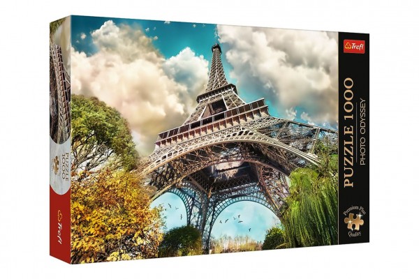 Puzzle Premium Plus - Photo Odyssey:Eiffelova věž v Paříži, Francie