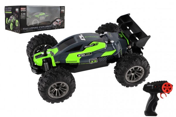 Auto RC Buggy rychlostní 2,4GHz 25 cm zelené